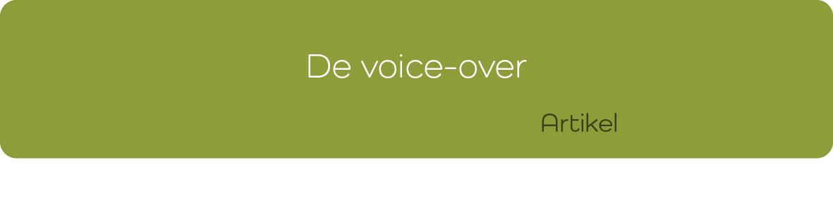 De Voice-over