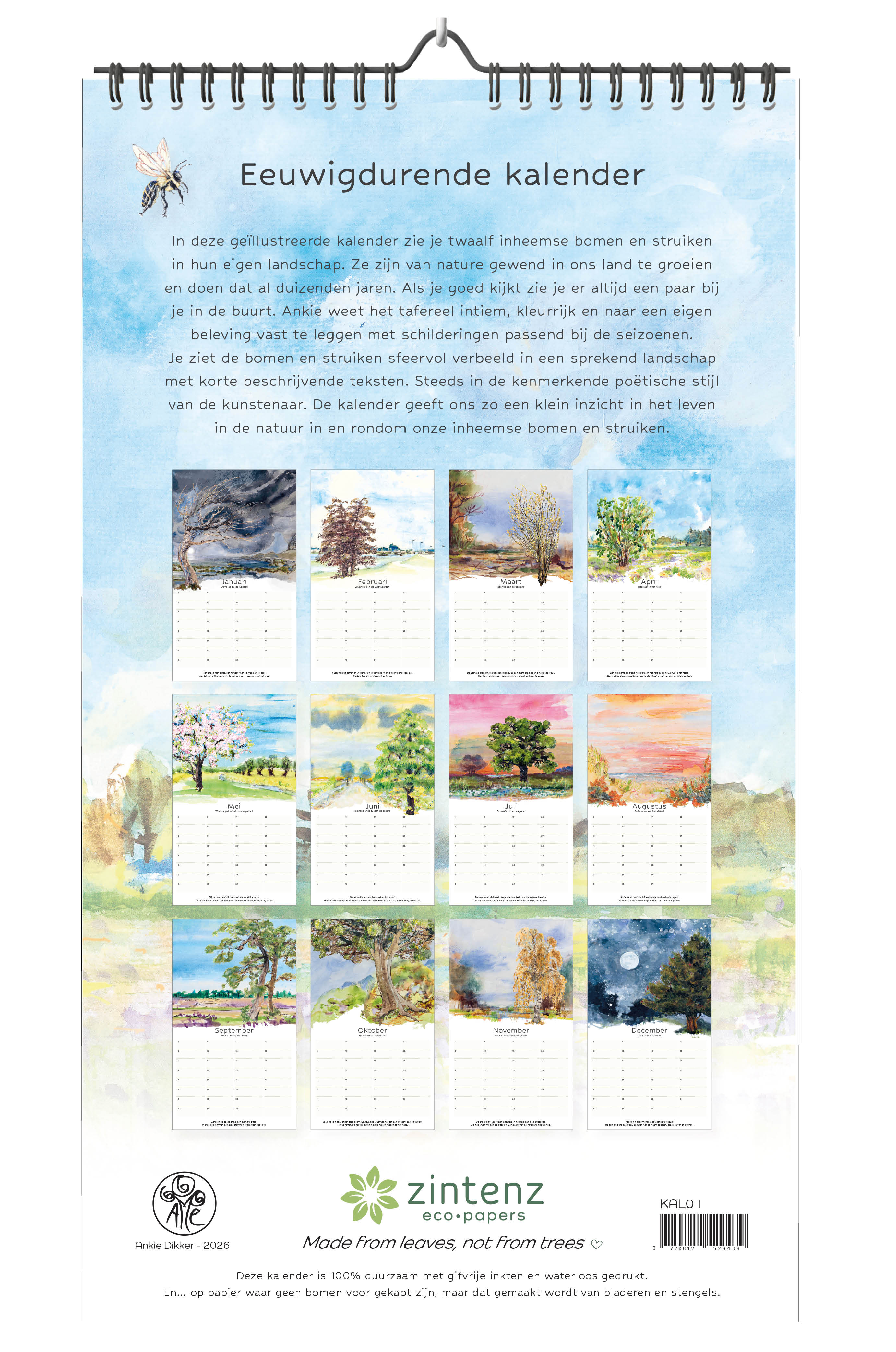 Kalender 01 - Inheemse bomen en struiken