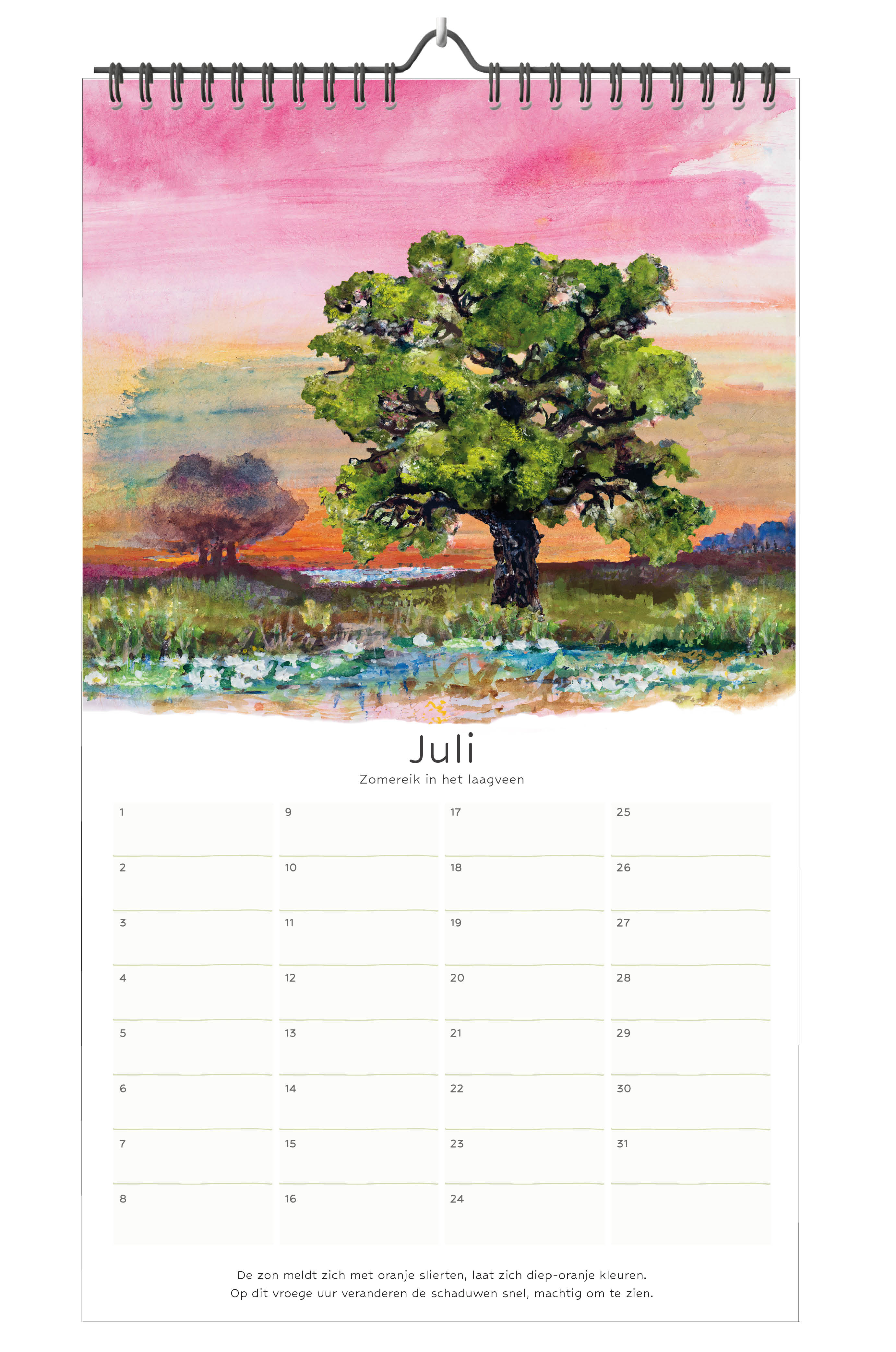 Kalender 01 - Inheemse bomen en struiken