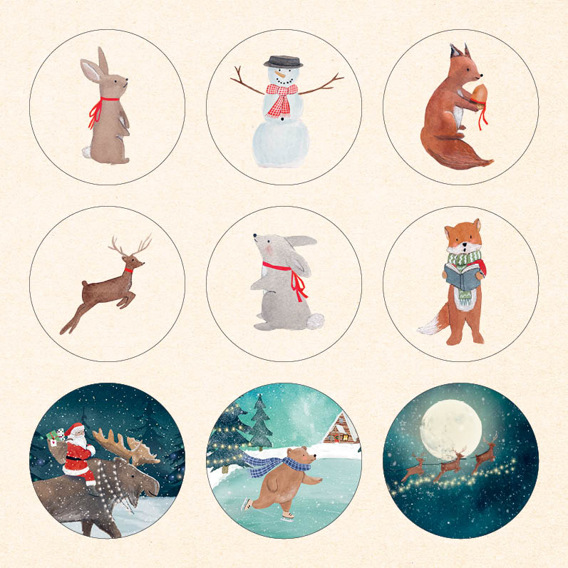 Kerst Kaarten Set 20