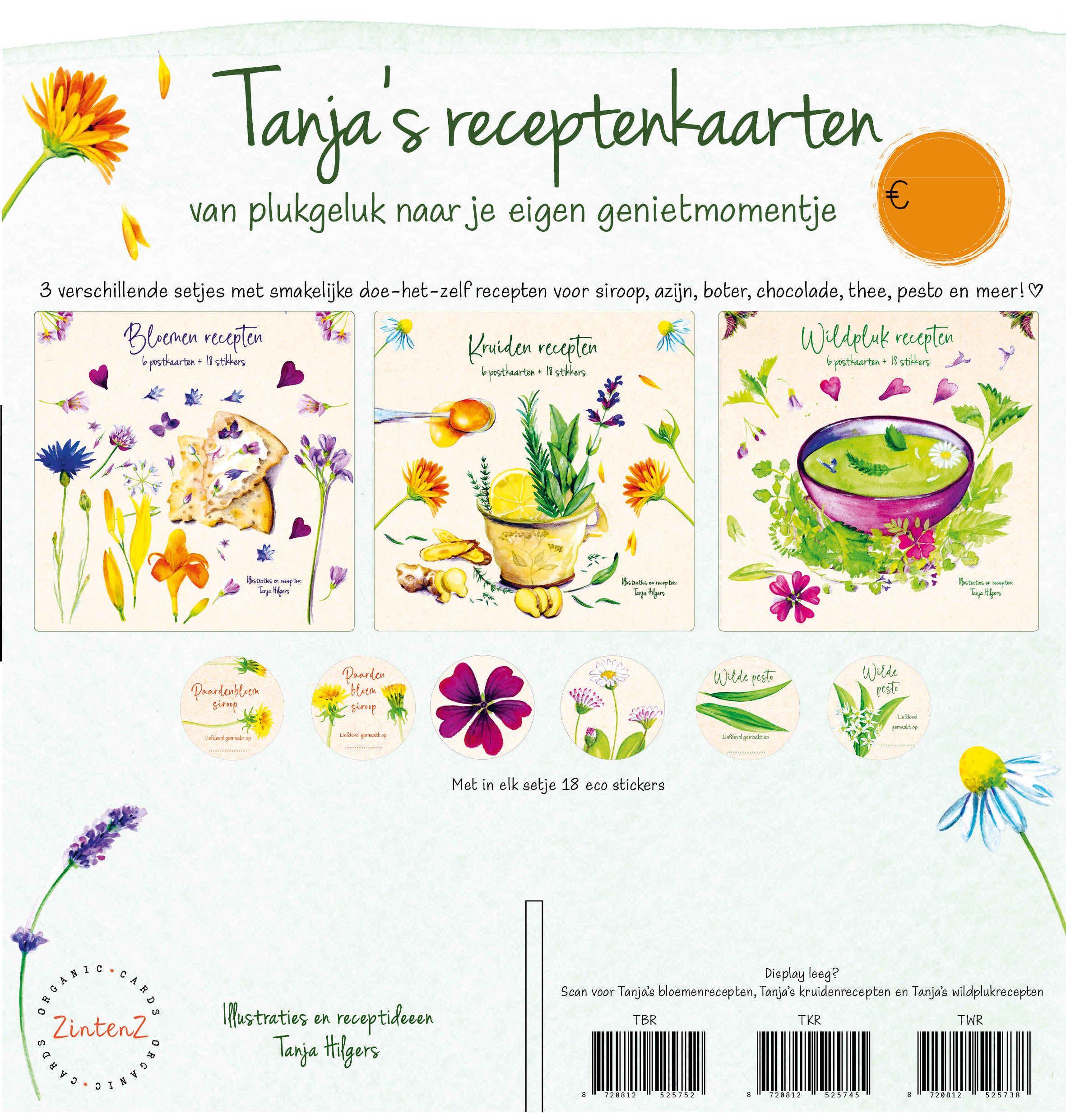 Vulling Tanja's recepten